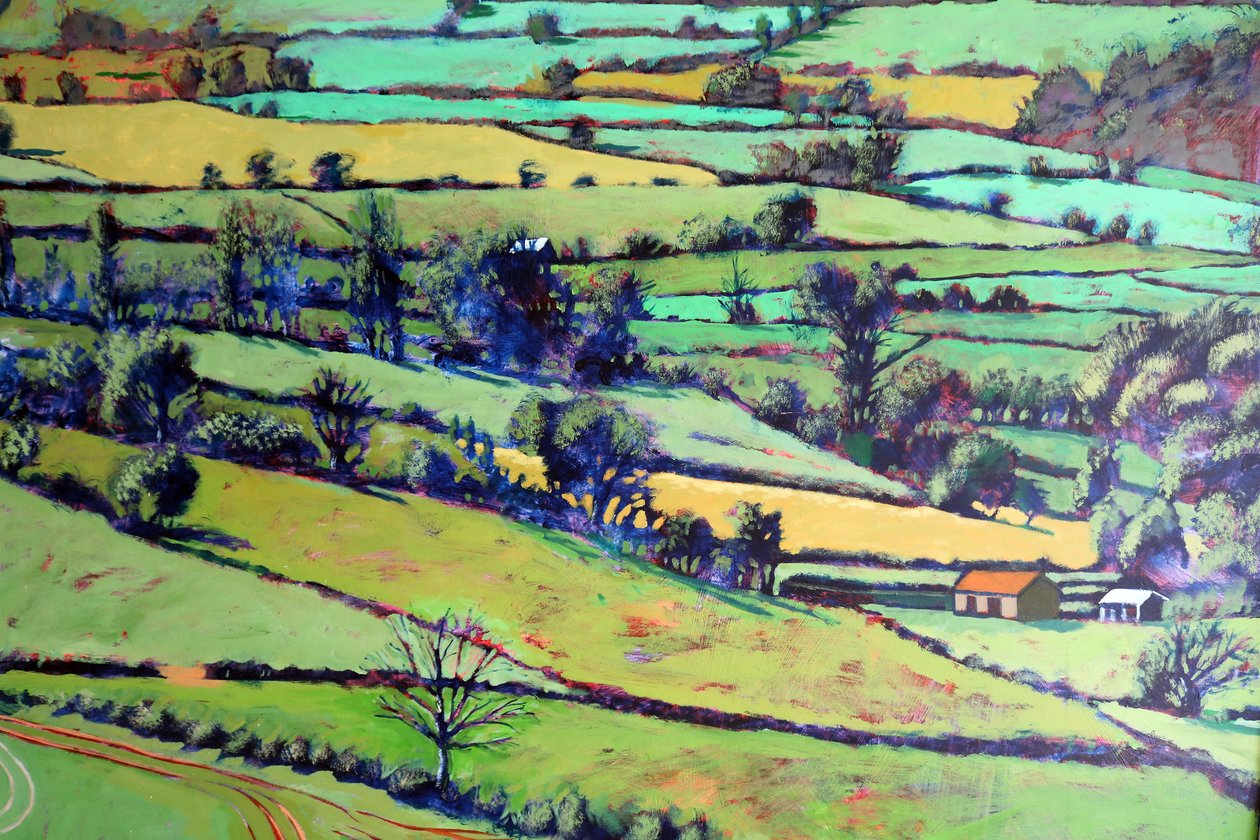Pentre (Detail), 2019 von Paul Powis