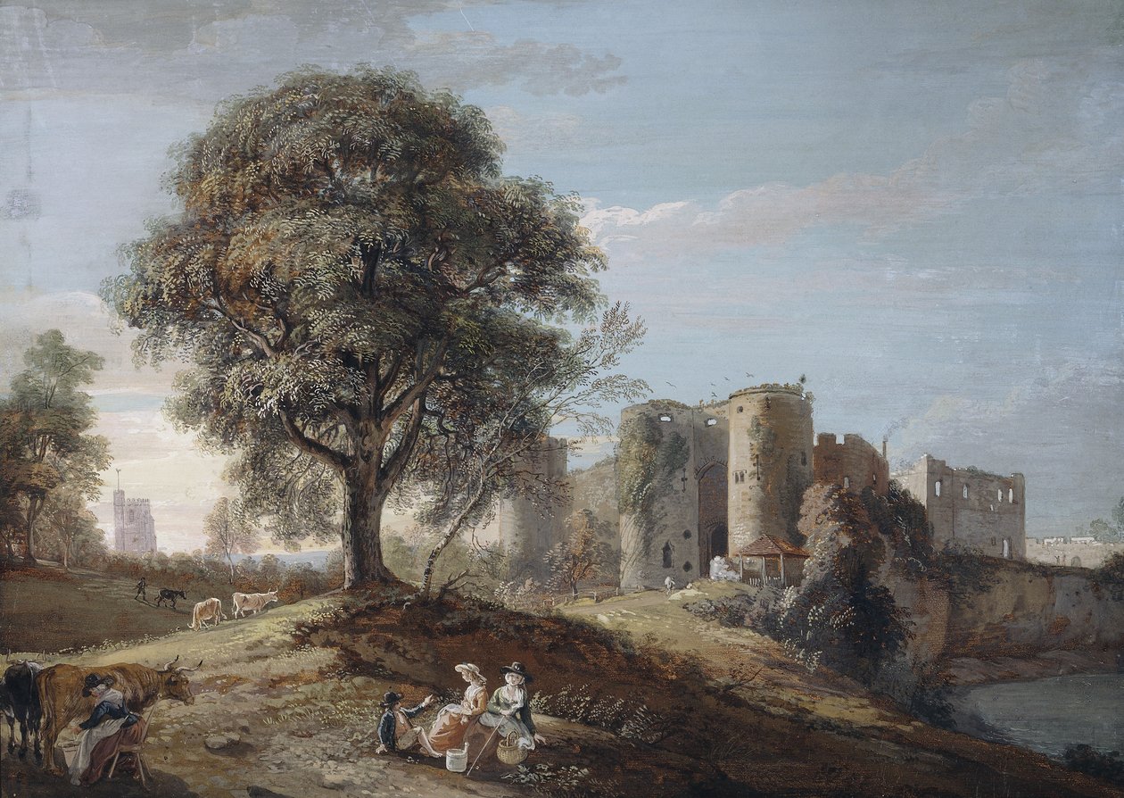 Chepstow Castle, 1790er Jahre von Paul Sandby