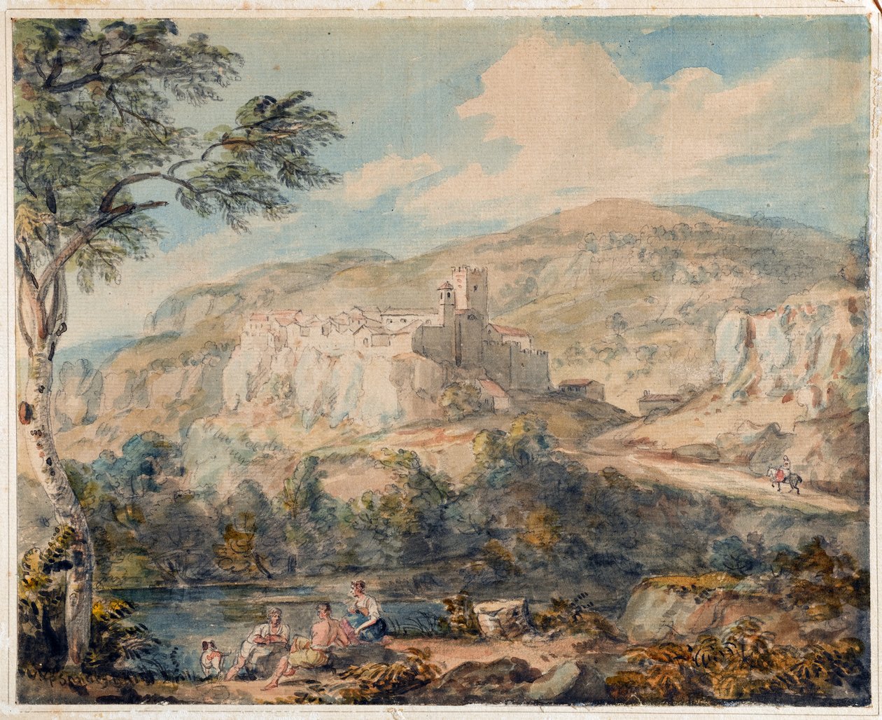 Flusslandschaft von Paul Sandby