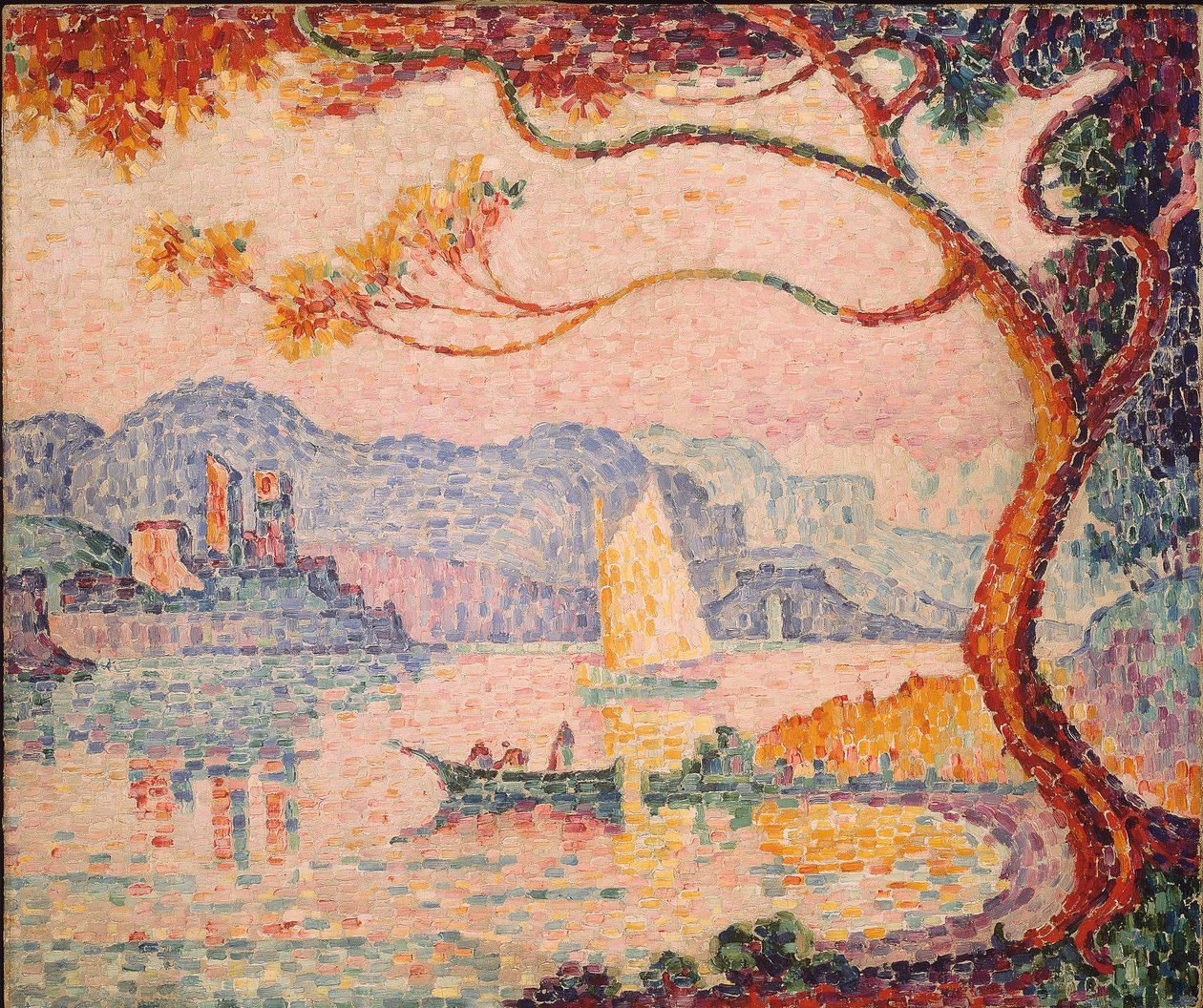 Antibes, Petit Port de Bacon, 1917 von Paul Signac