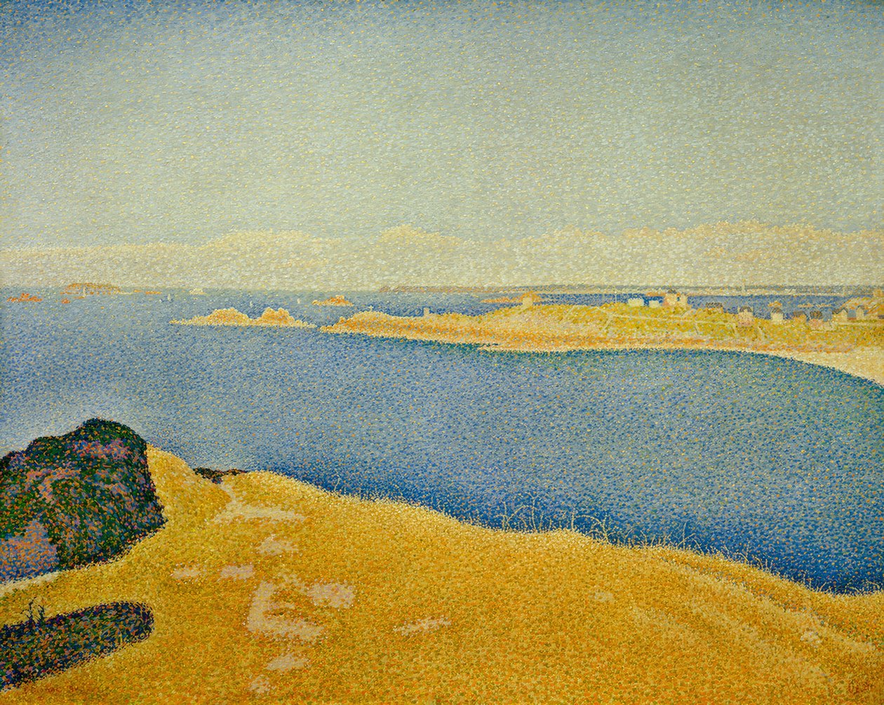 Das Meer. Saint-Briac. La Garde Guerin. Saint-Lunaire (Opus 2) von Paul Signac