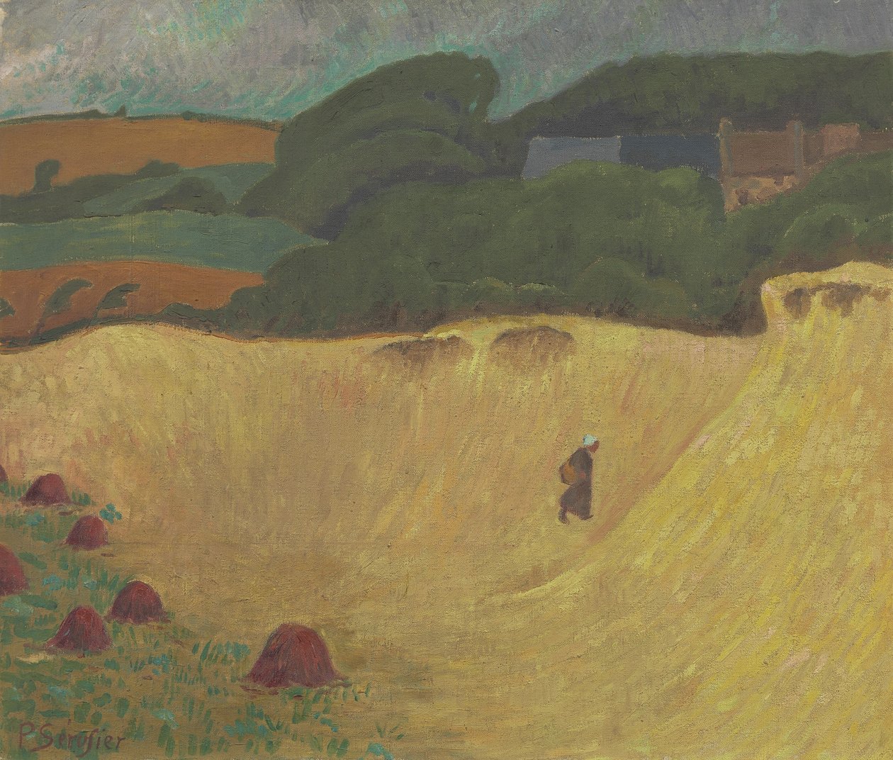 Der Strand von Les Grands Sables in Le Pouldu von Paul Sérusier