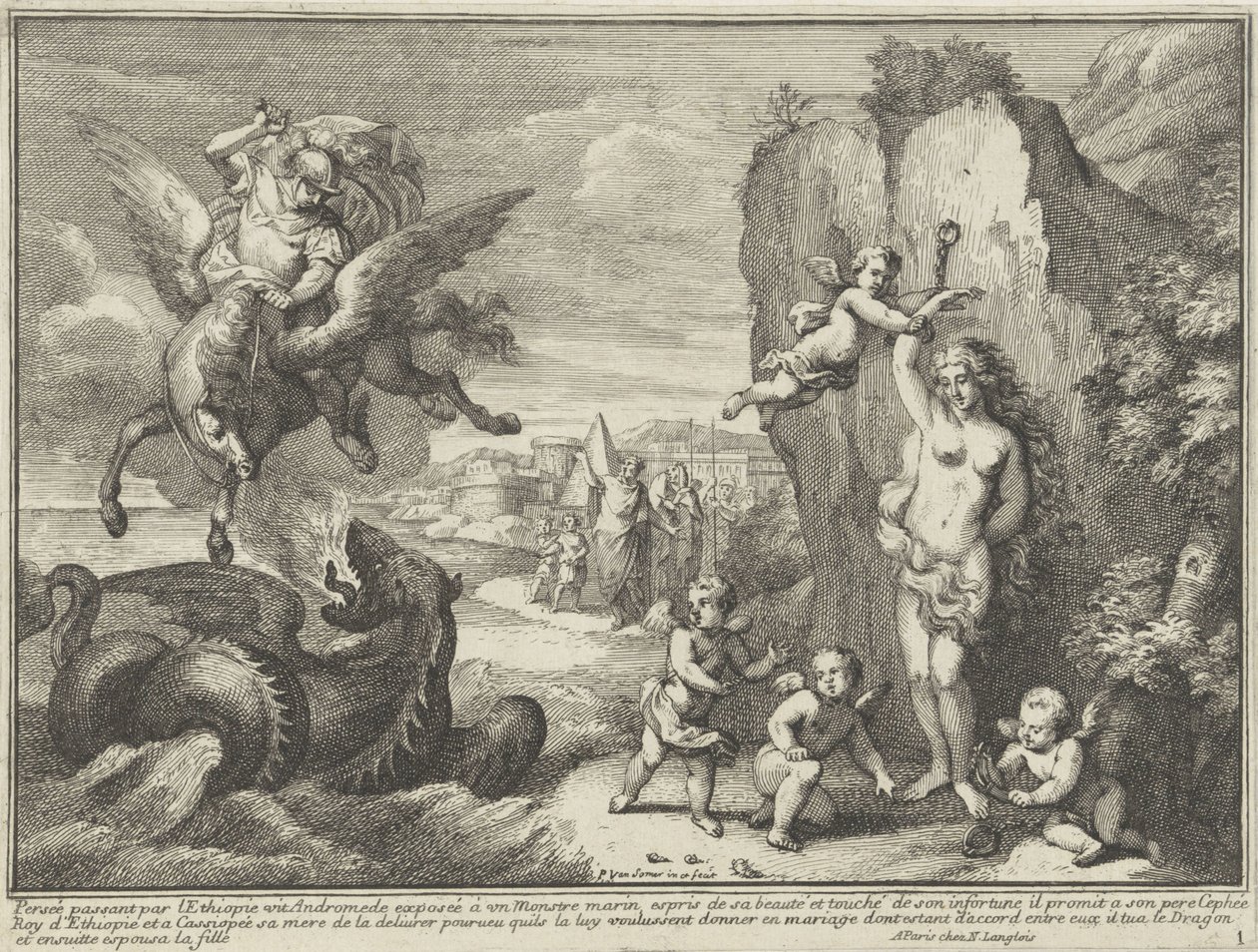 Perseus und Andromeda von Paul van Somer (II)