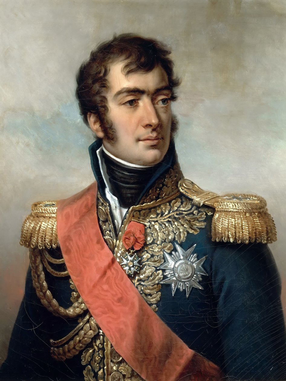 Auguste Frédéric Louis Viesse de Marmont, 1. Herzog von Ragusa 1774-1852 von Paulin Guérin