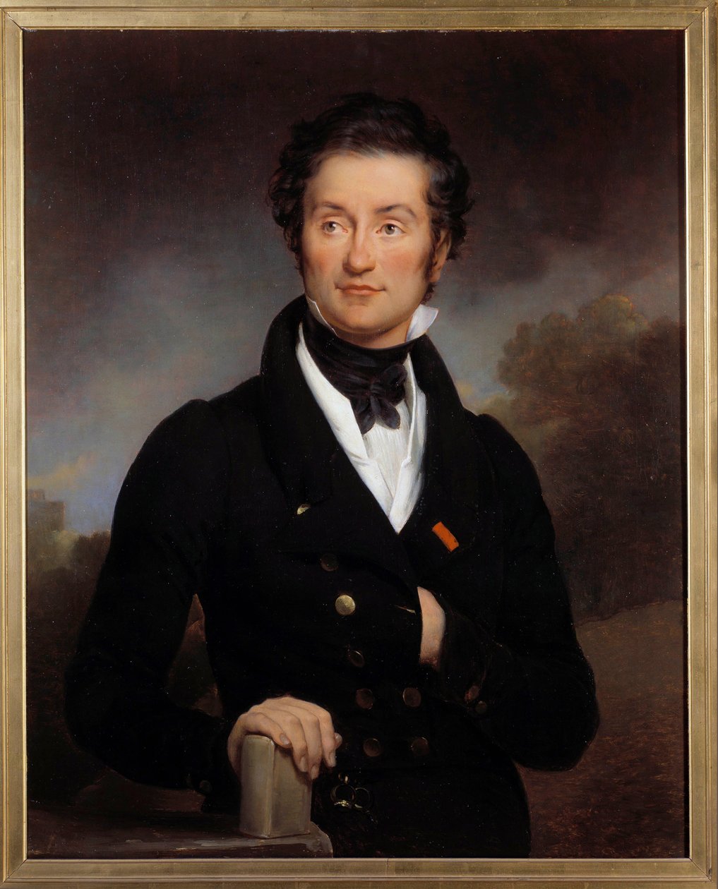 Porträt des Schriftstellers Charles Nodier (1780-1844) von Paulin Jean Baptiste Guerin