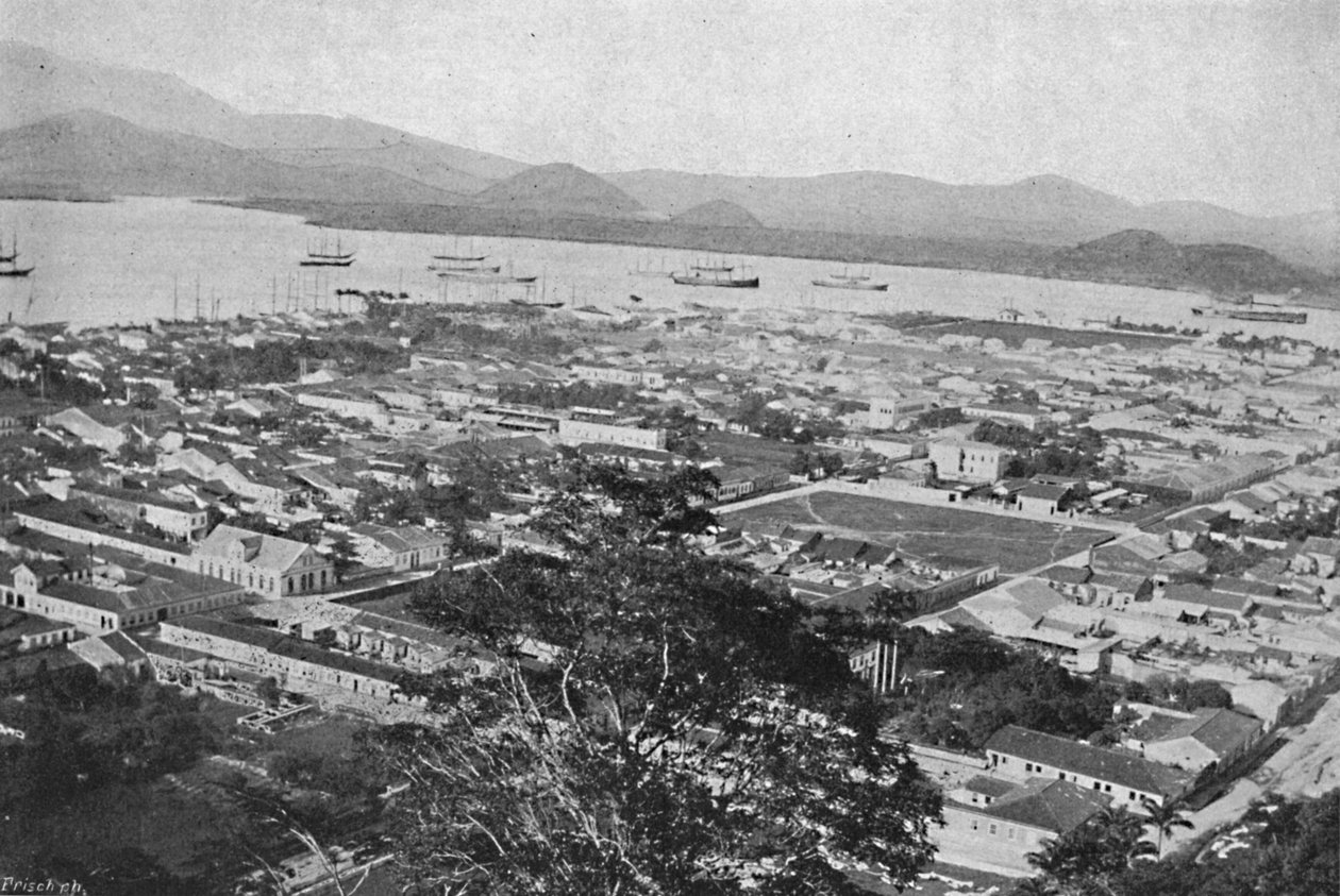 Vista Geral de Santos von Paulo Kowalsky