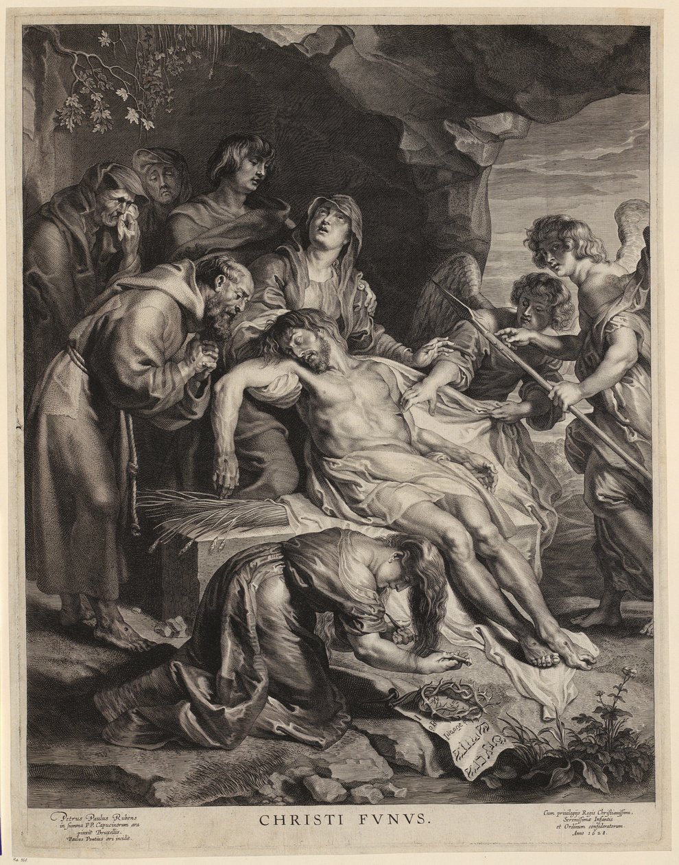 Beweinung Christi von Paulus Pontius