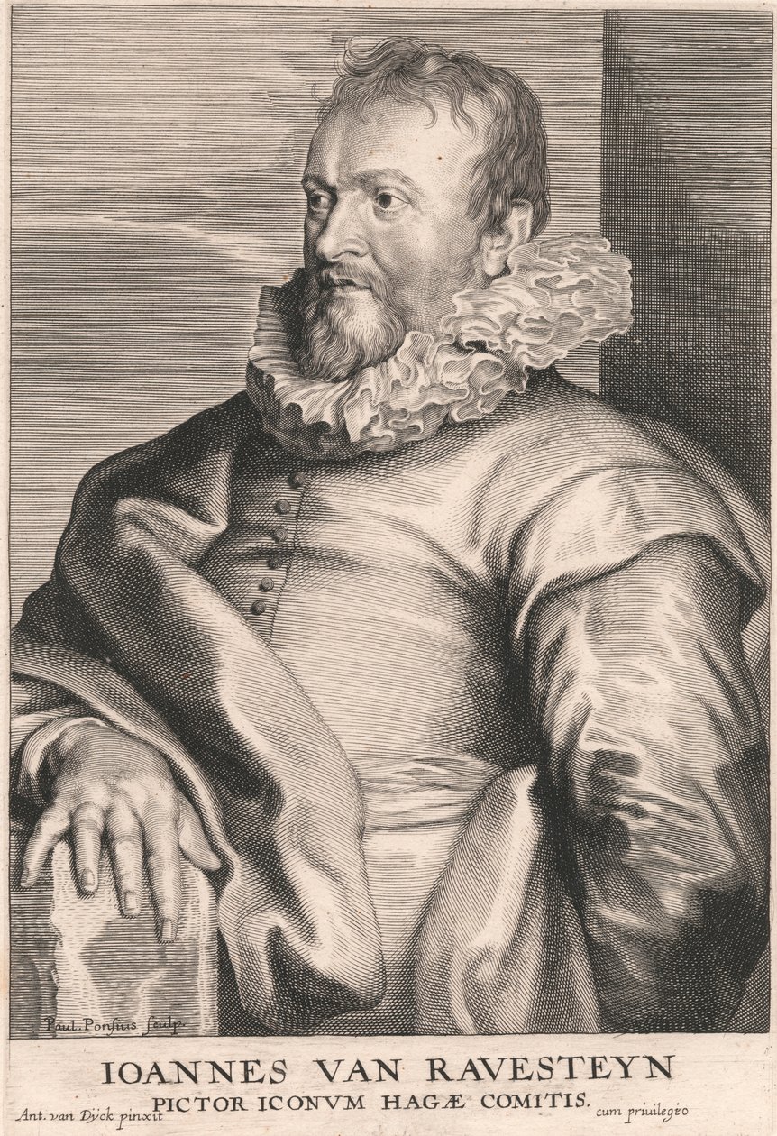 Joannes van Ravesteyn, Pictor Iconum Hagæ Comitis