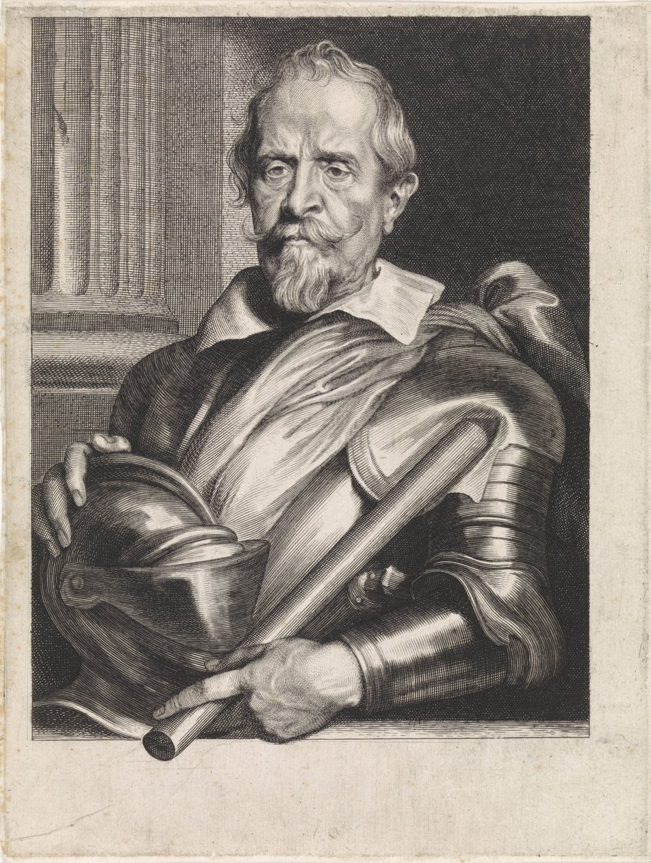 Porträt des Kommandanten Don Álvaro de Bazán von Paulus Pontius