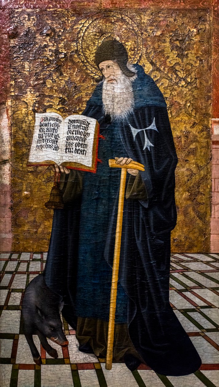 Heiliger Antonius Abt von Pedro Garcia de Benabarre