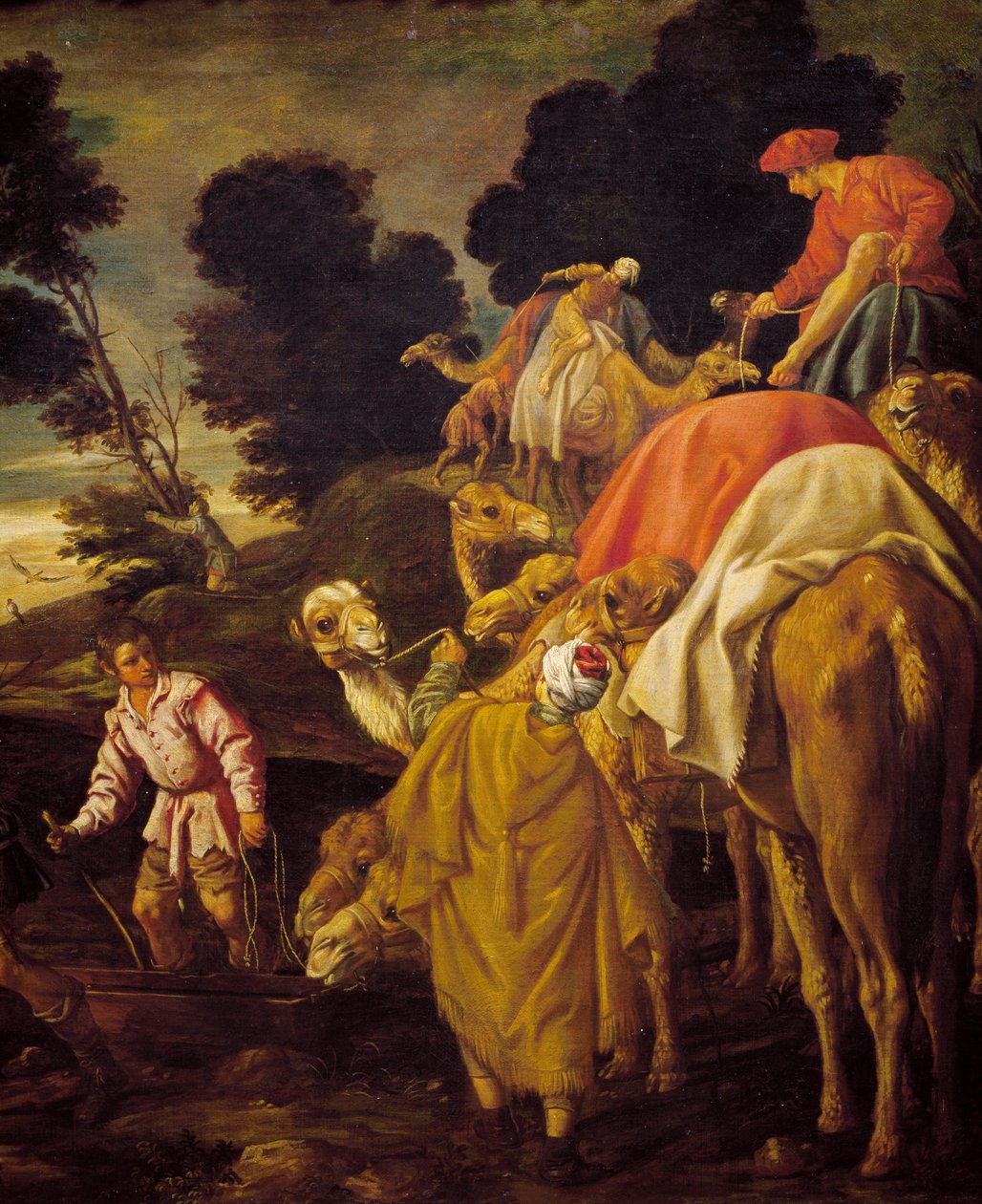 Karawane von Kamelen (Detail) von Pedro Orrente