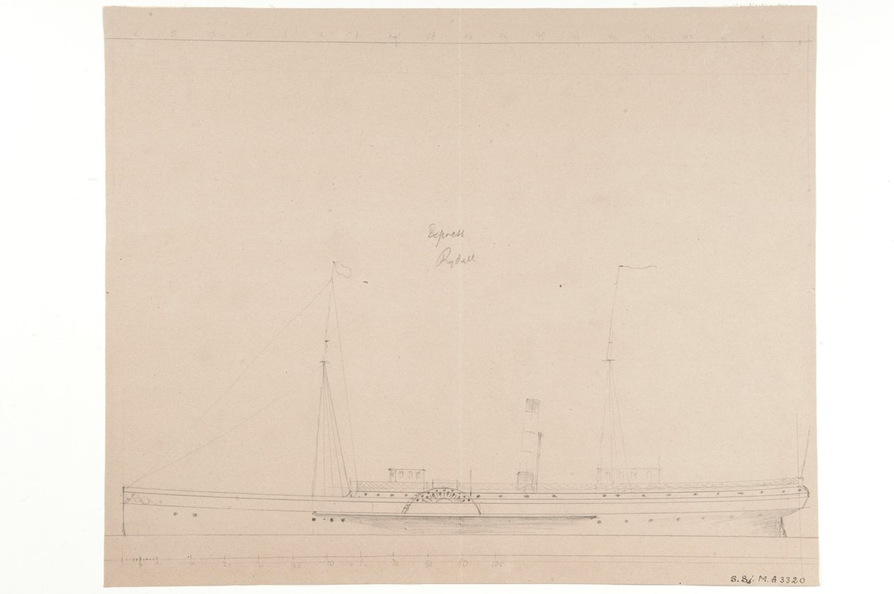 EXPRESS Dampfschiff von Per Wilhelm Cedergren