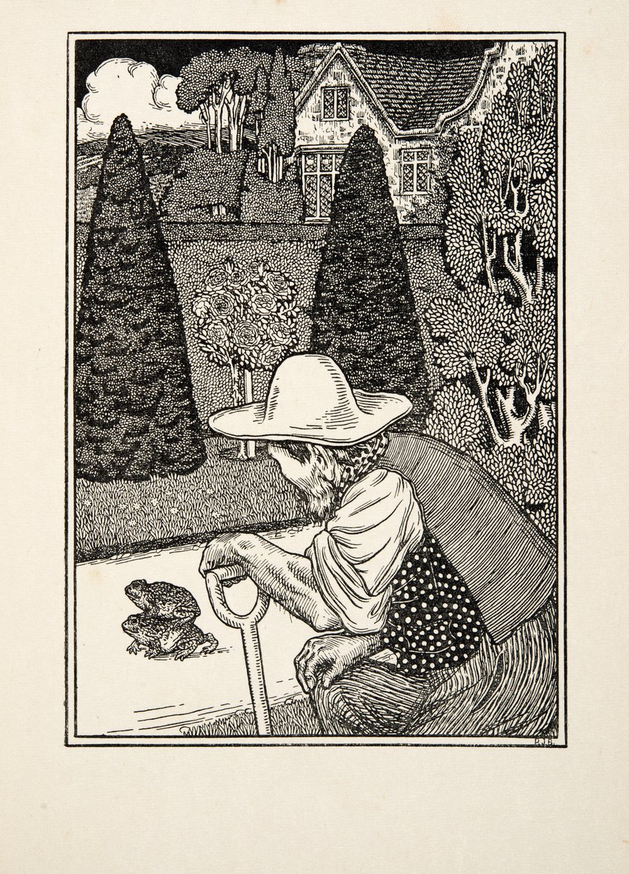 Ein treuer Begleiter, aus Hundert Anekdoten über Tiere, veröffentlicht 1924 von Percy J. Billingshurst