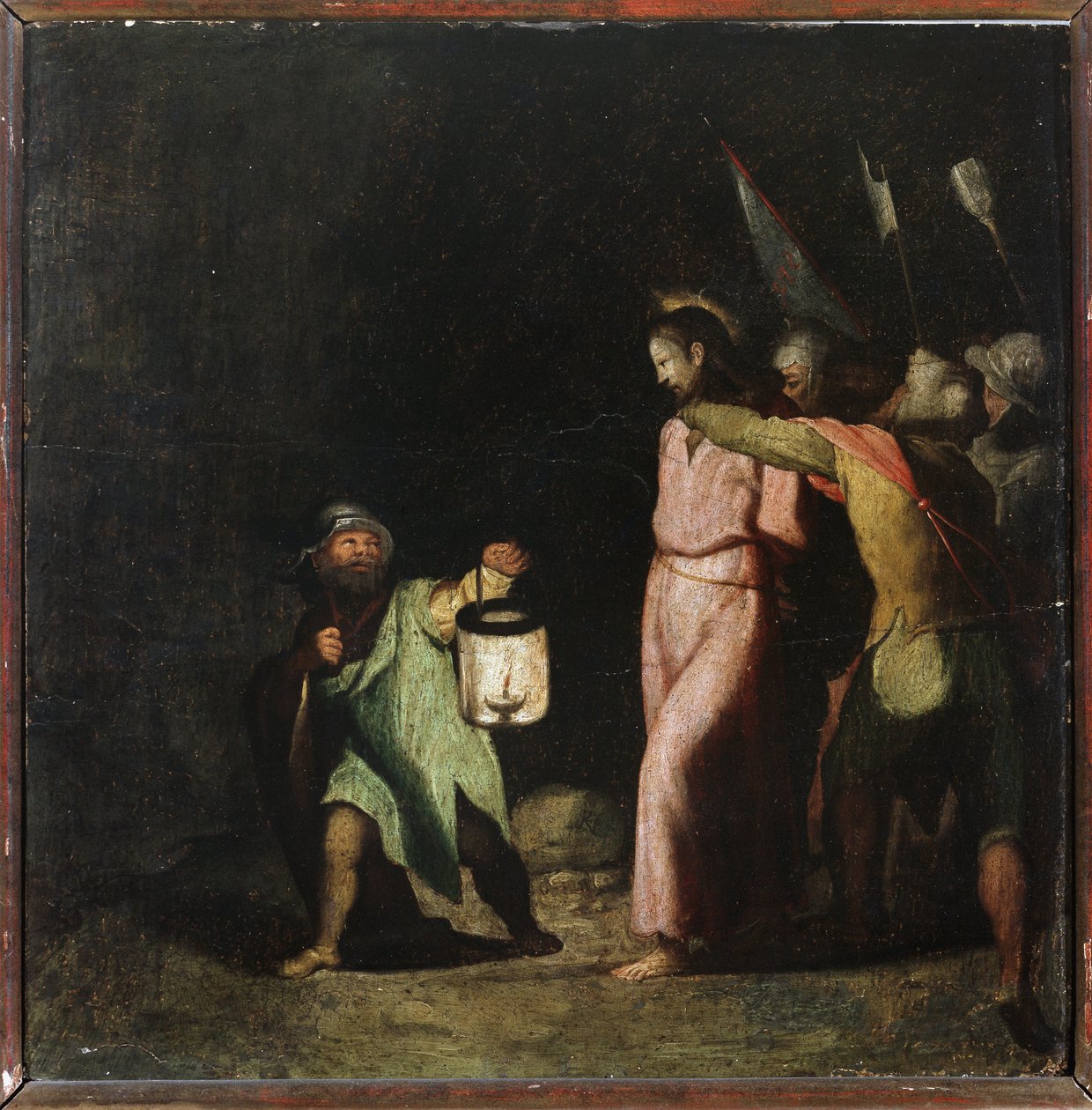 Passion Christi: Die Gefangennahme Christi von Perino del Vaga