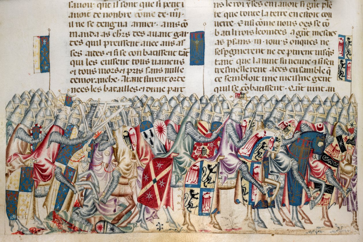 Expedition von Xerxes, Illustration aus den 