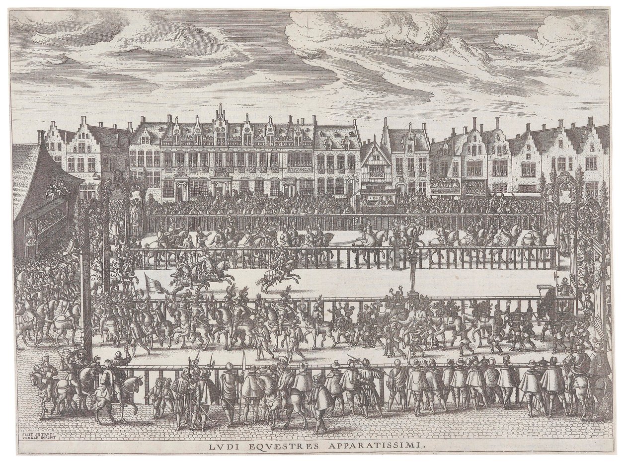 Ludi Equestres Apparatissimi von Peter van der Borcht