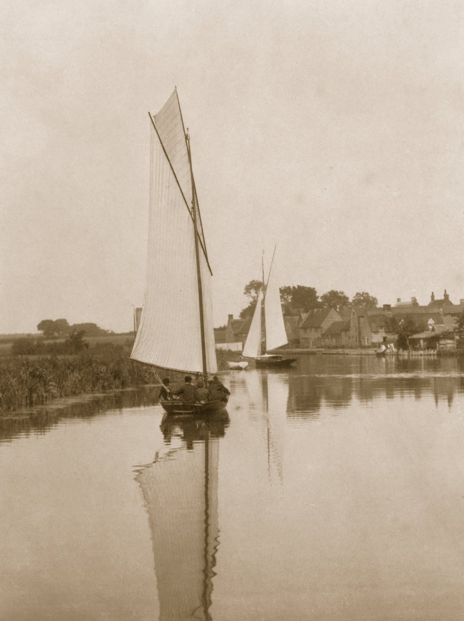 Das Dorf Horning, ca. 1886