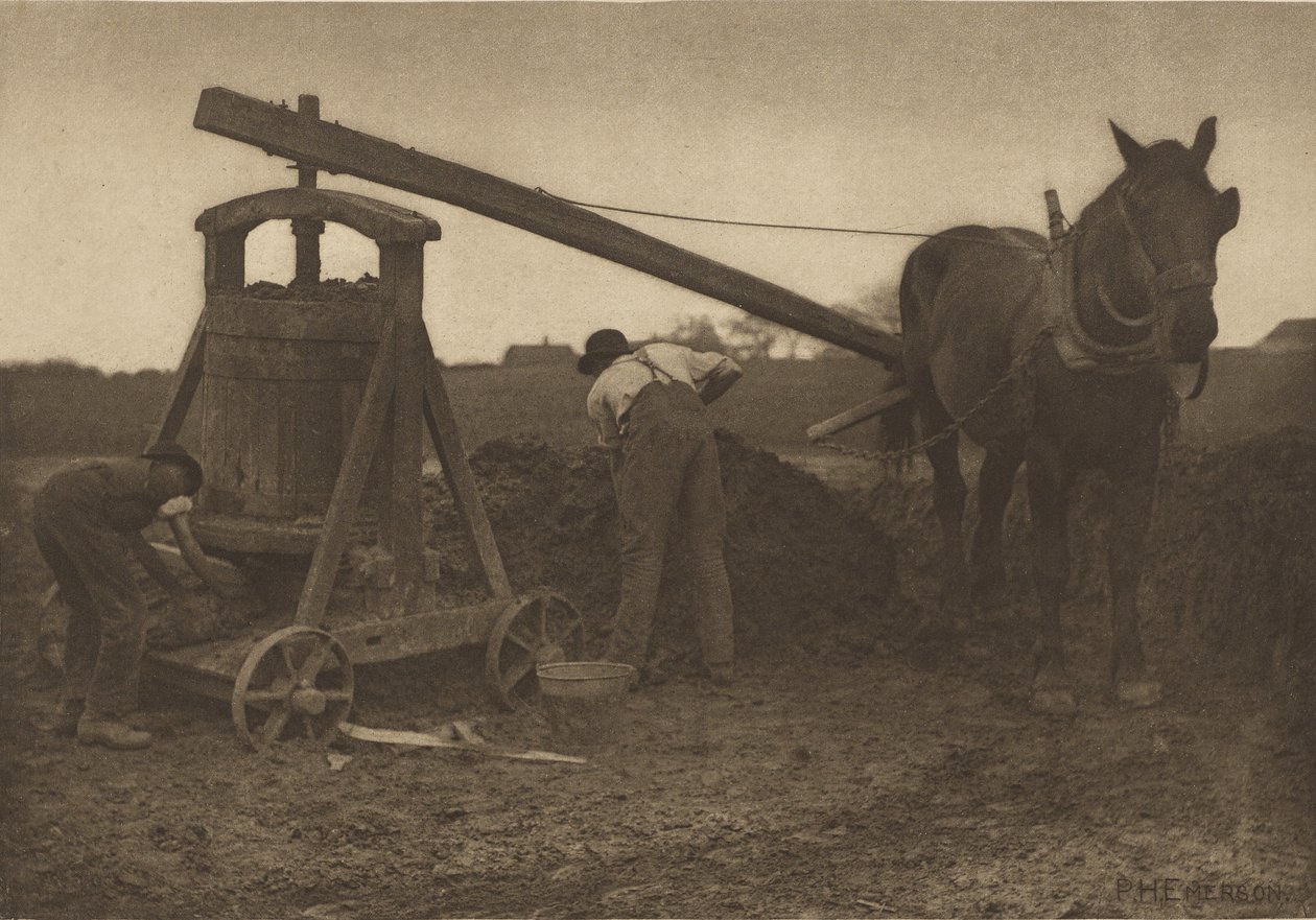 Die Tonmühle [Norfolk] von Peter Henry Emerson