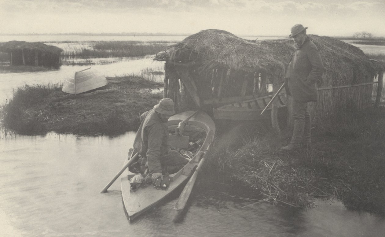 Die Rückkehr des Vogelfängers, 1886 von Peter Henry Emerson