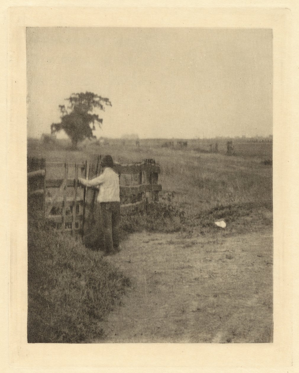 Das letzte Tor, vor 1895 von Peter Henry Emerson
