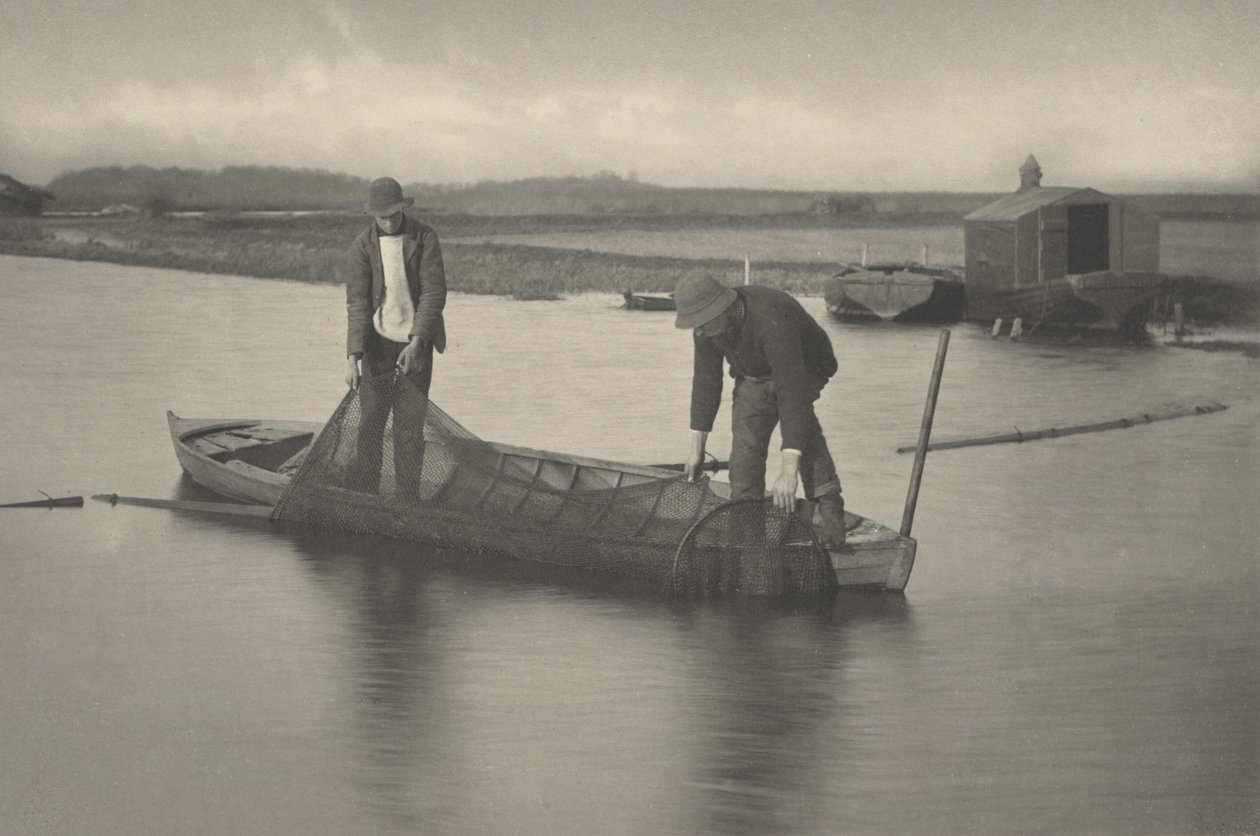 Das Aalnetz aufnehmen von Peter Henry Emerson and T.F. Goodall