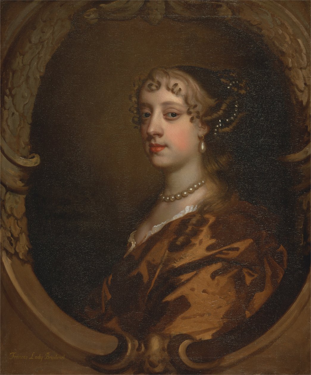 Lady Frances Savile, später Lady Brudenell, ca. 1668 von Peter Lely