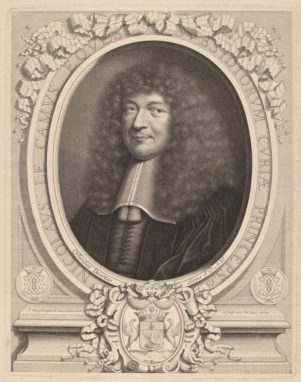 Nicolas Le Camus von Peter Ludwig van Schuppen after Pieter