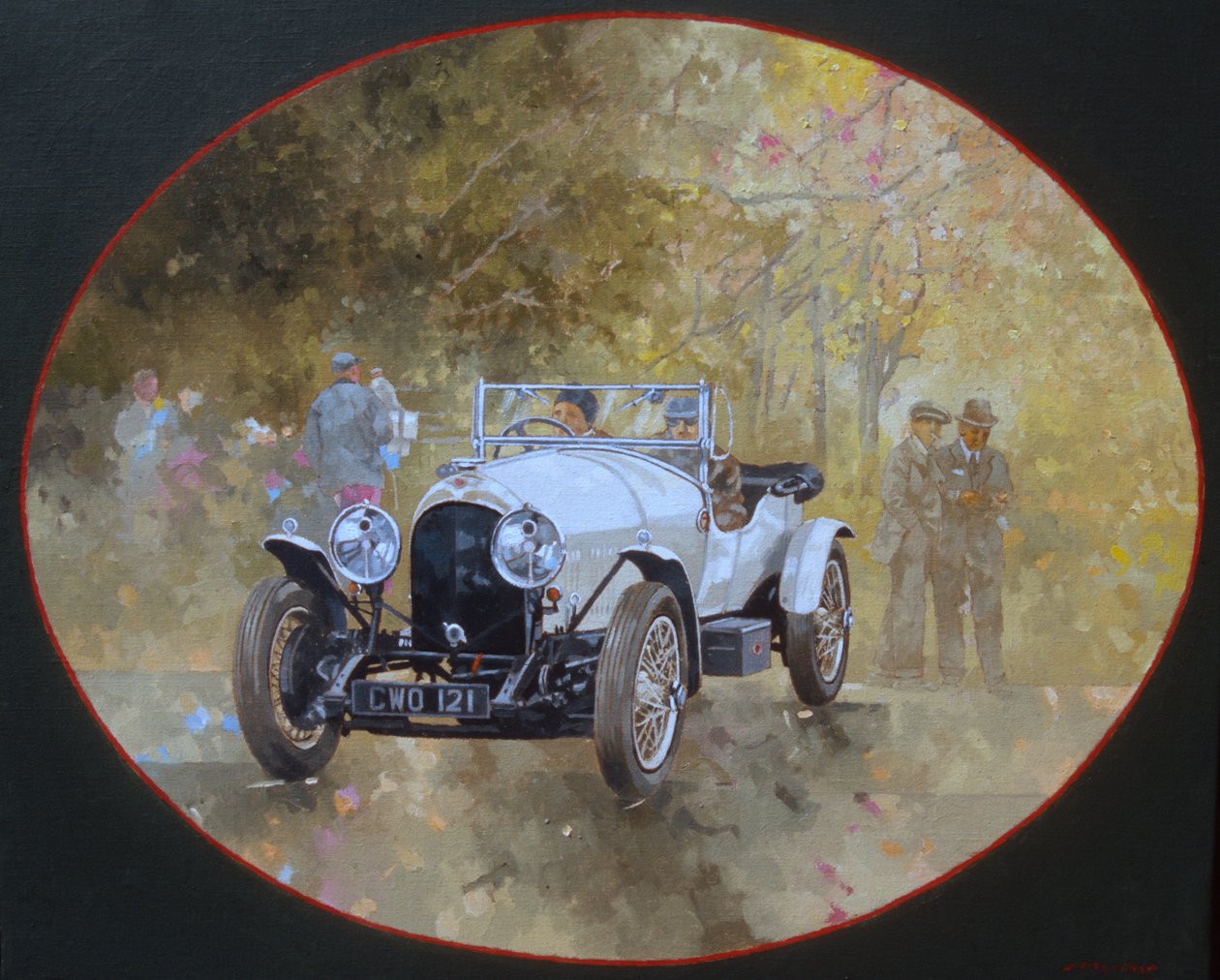 3-Liter-Bentley in Kelmarsh von Peter Miller