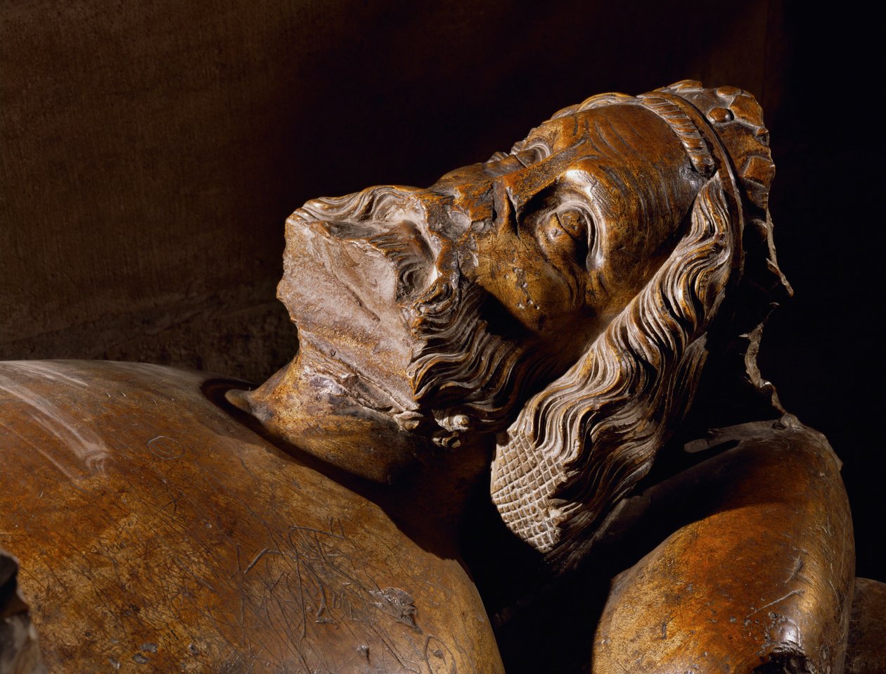 Ottokar I., König von Böhmen (Stein) von Peter Parler