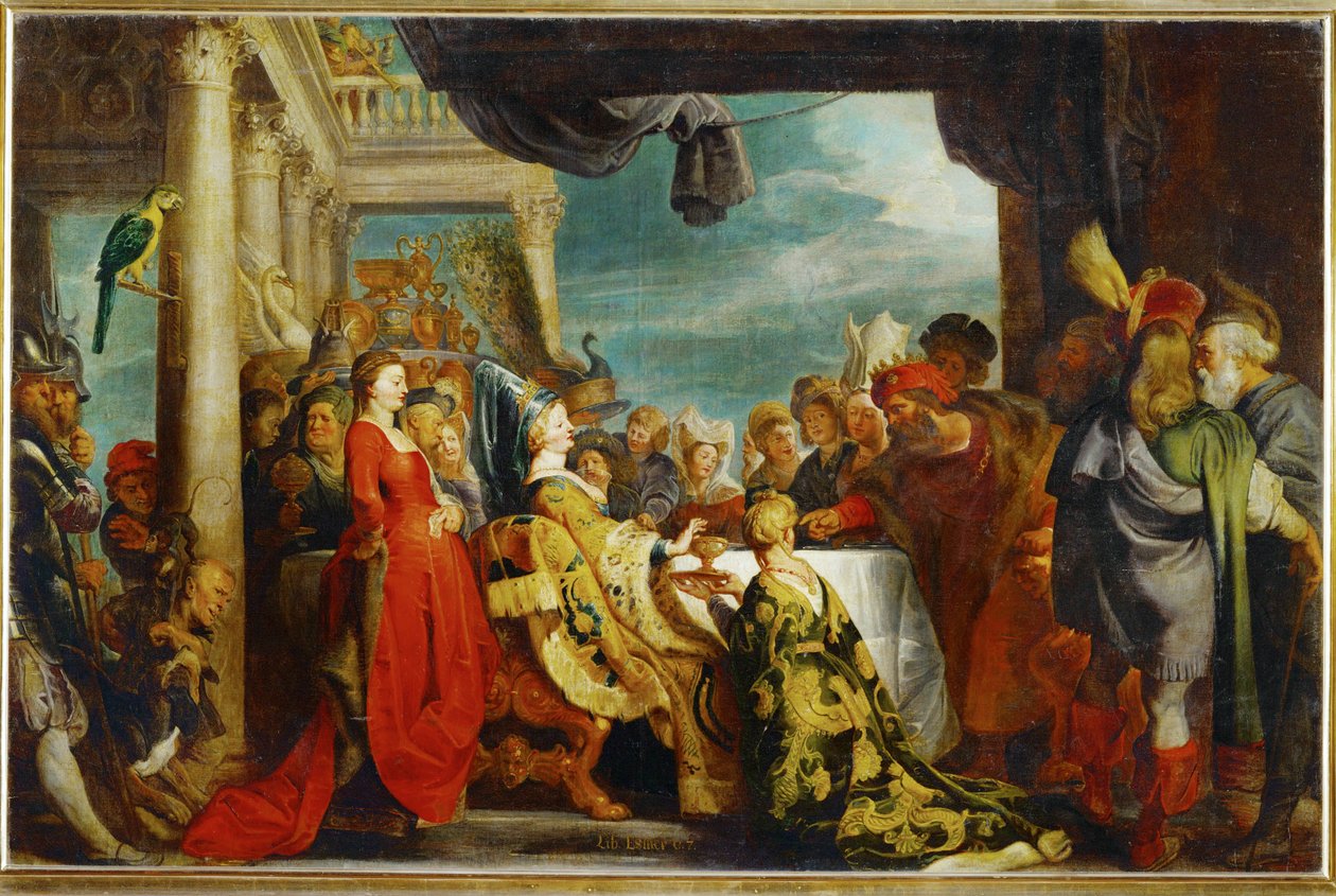 Alboin und Rosamunde von Peter Paul Rubens