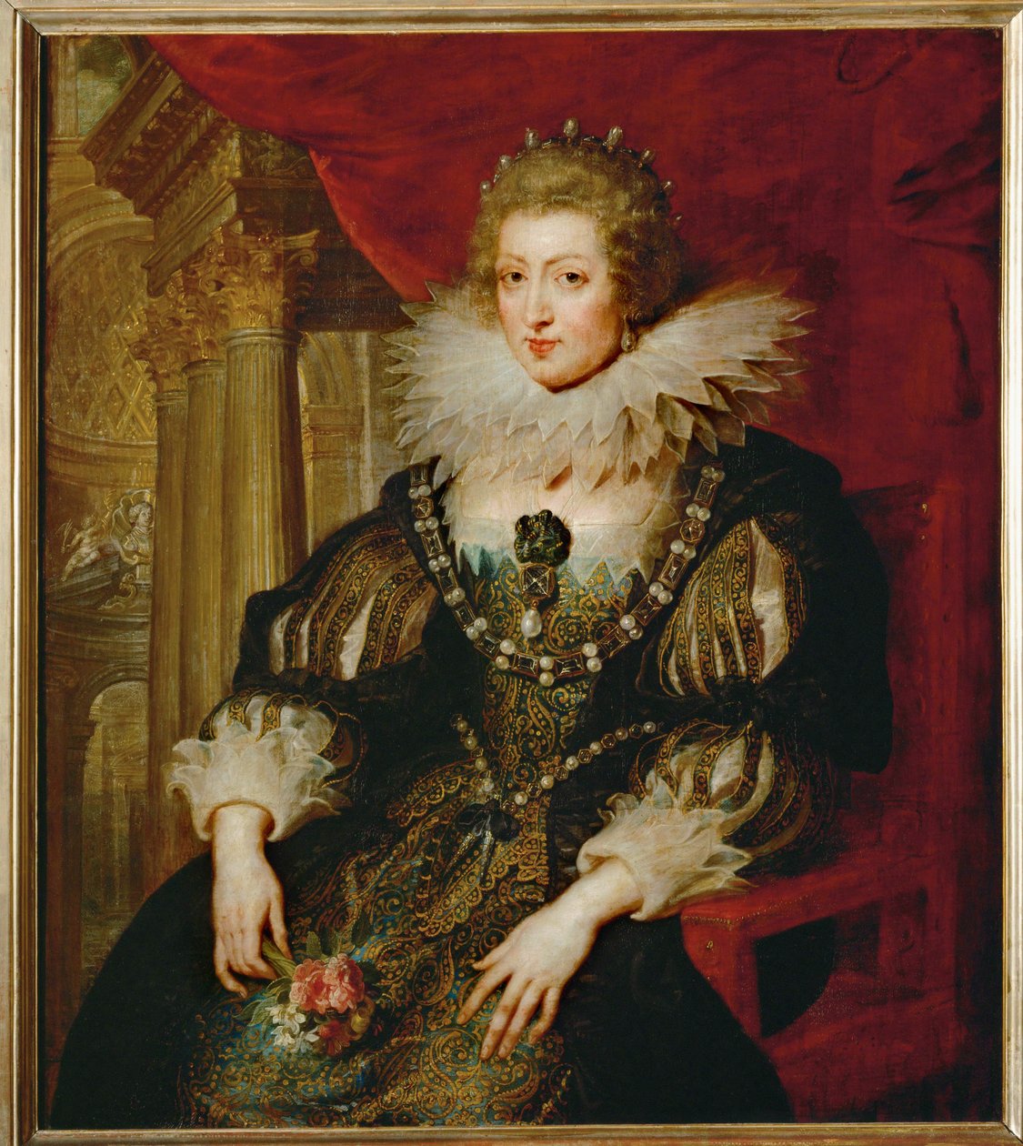 Anne von Österreich, Königin von Frankreich von Peter Paul Rubens