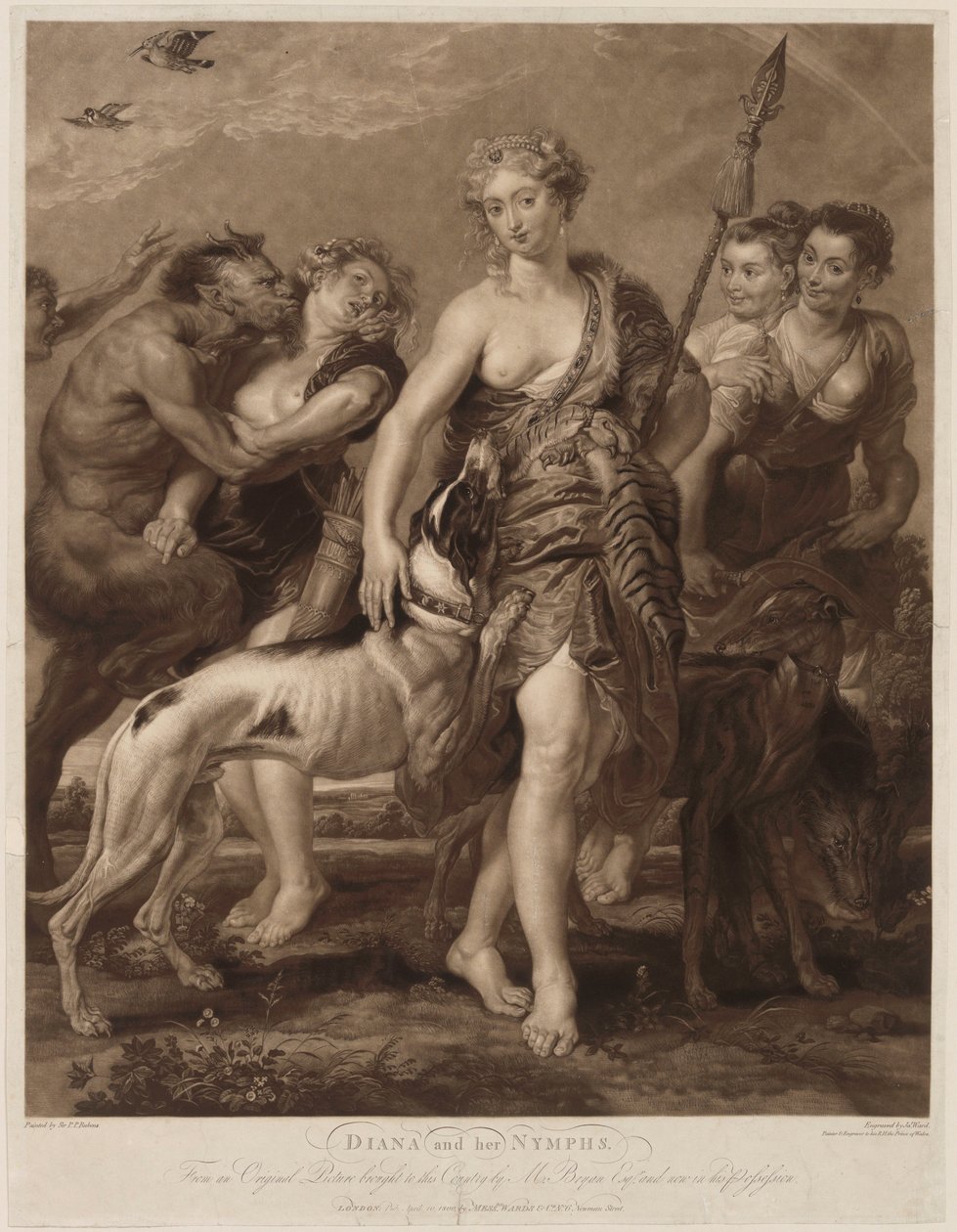 Diana auf der Jagd von Peter Paul Rubens