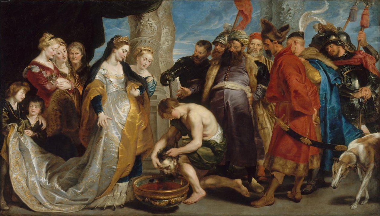 Kopf des Cyrus, gebracht zu Königin Tomyris von Peter Paul Rubens