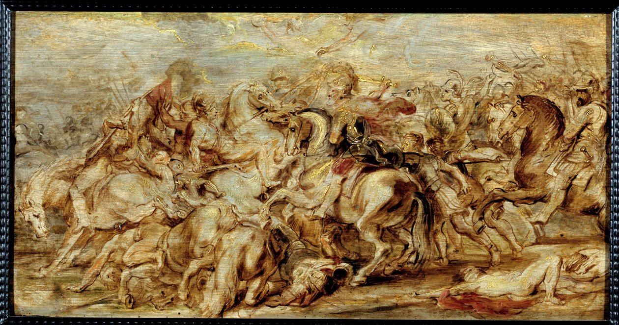 Heinrich IV. bei der Schlacht von Ivry von Peter Paul Rubens