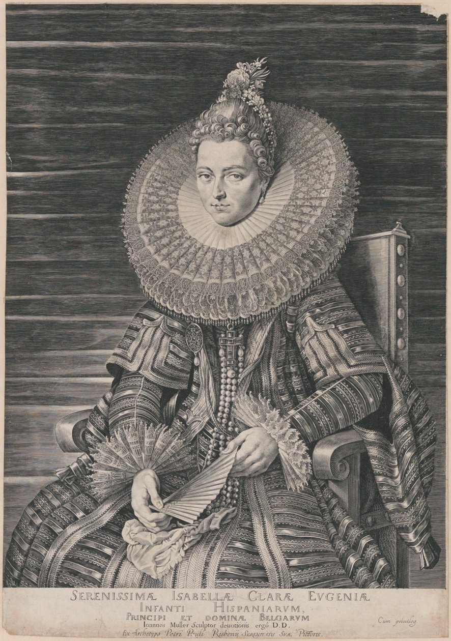 Isabella, Infantin von Spanien von Peter Paul Rubens