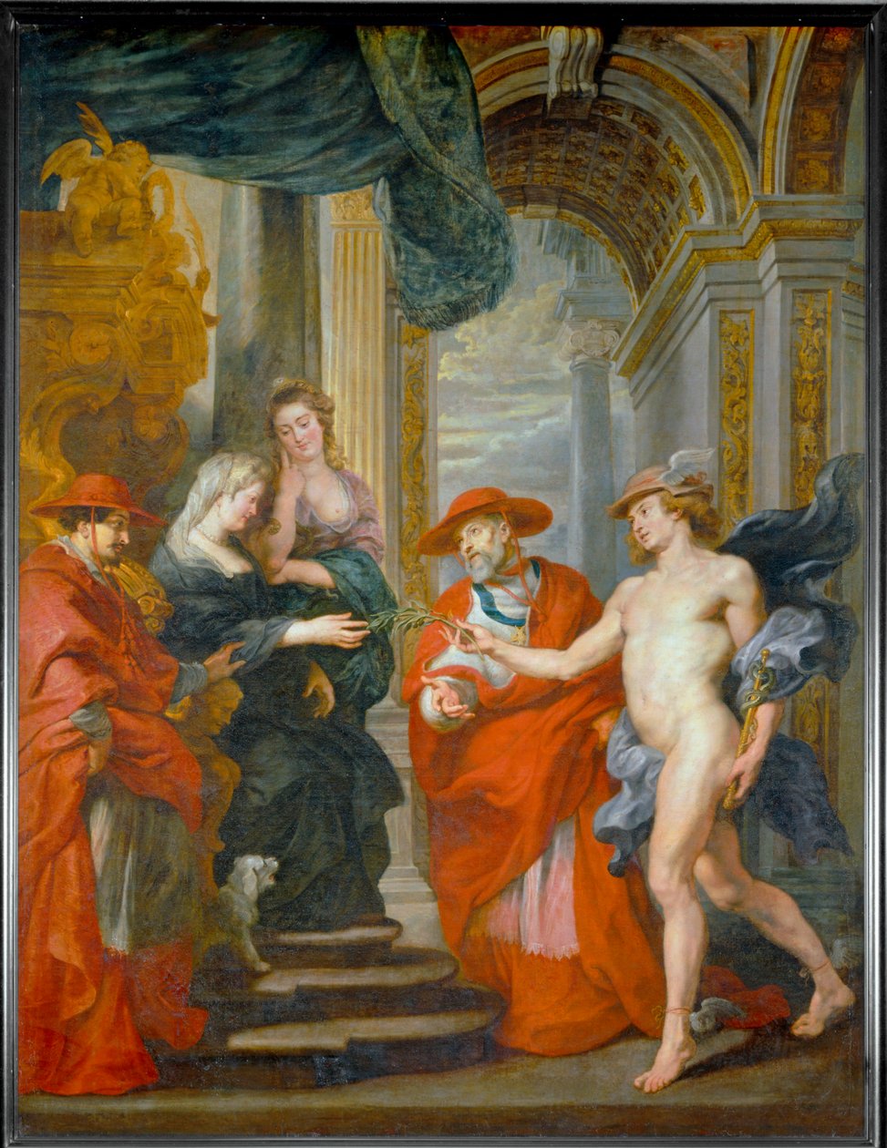 Der Vertrag von Angoulême von Peter Paul Rubens