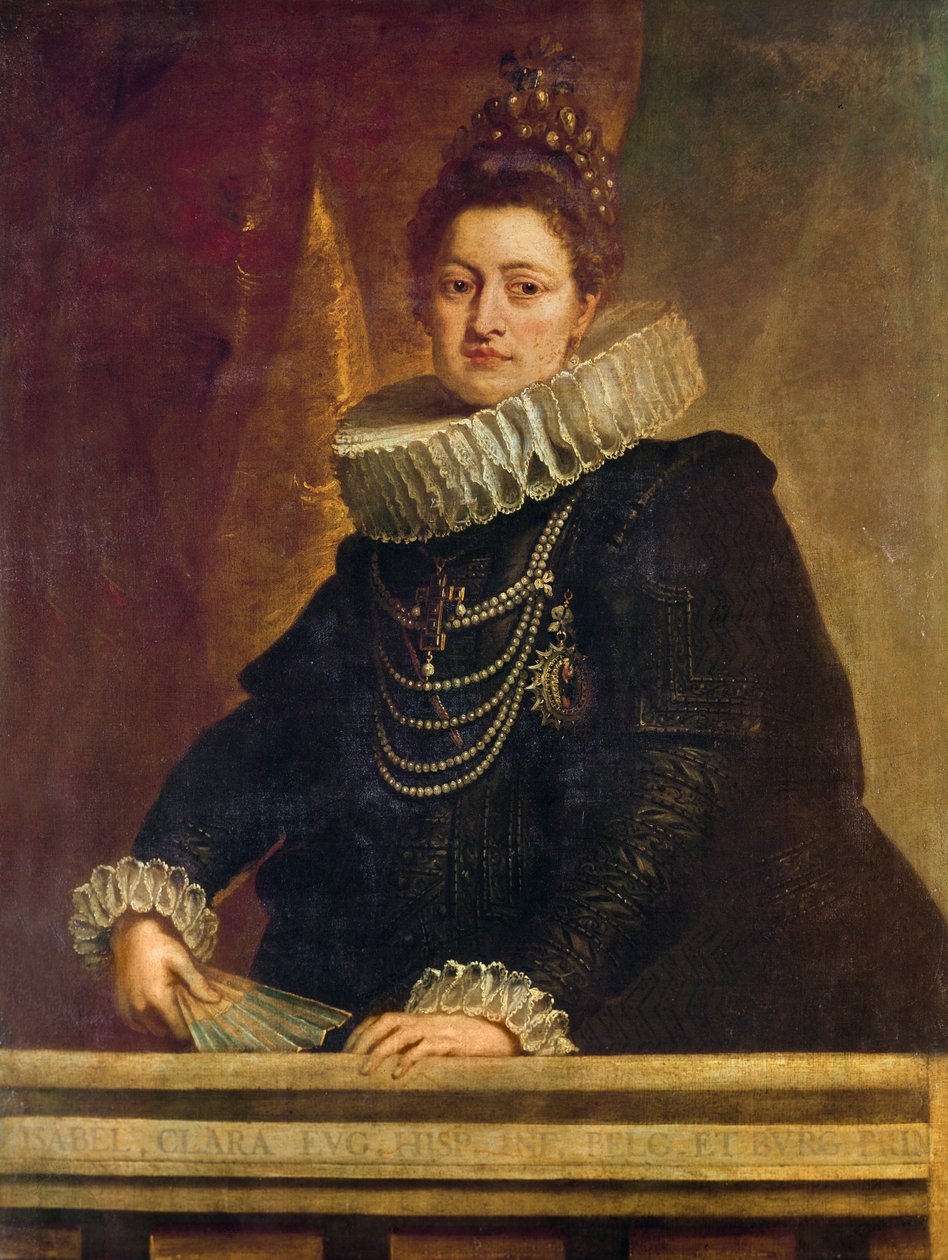 Porträt von Isabel Clara Eugenia von Habsburg (1566 - 1636), Infantin von Spanien von Peter Paul Rubens