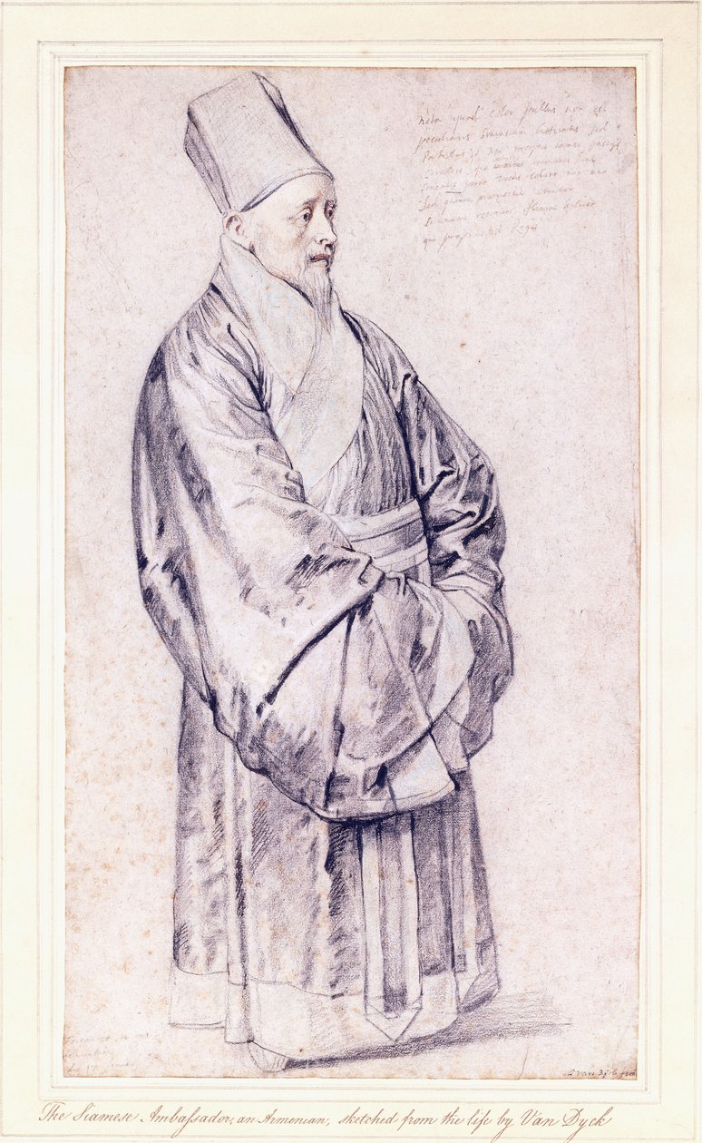 Porträt von Nicolas Trigault S.J. in chinesischer Tracht von Peter Paul Rubens