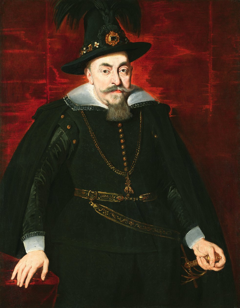 Porträt von Sigismund III. Vasa, König von Polen von Peter Paul Rubens