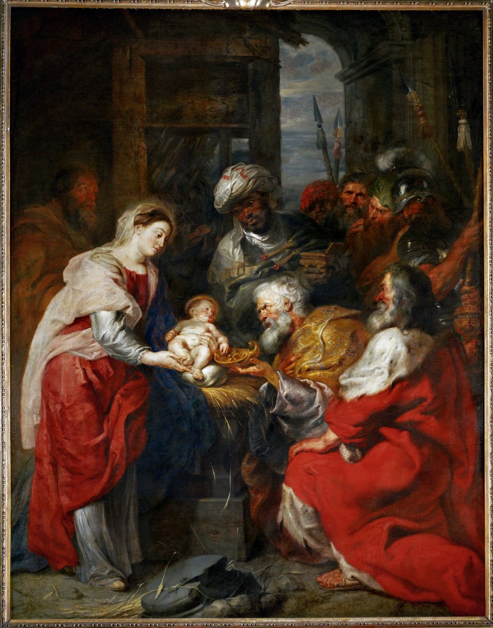 Die Anbetung der Könige von Peter Paul Rubens