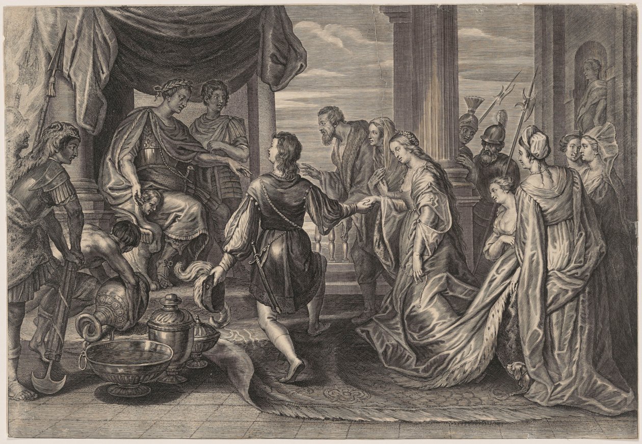 Die Mäßigung des Scipio Africanus von Peter Paul Rubens