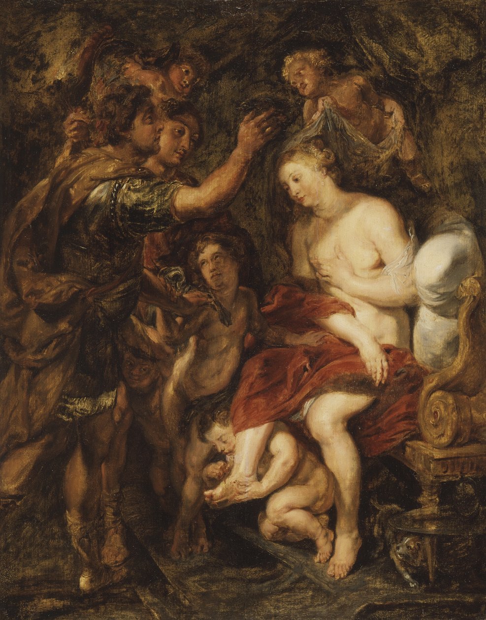 Die Krönung der Roxana von Peter Paul Rubens