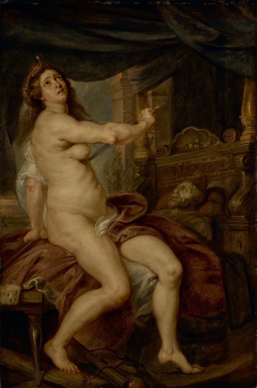 Der Tod der Dido von Peter Paul Rubens