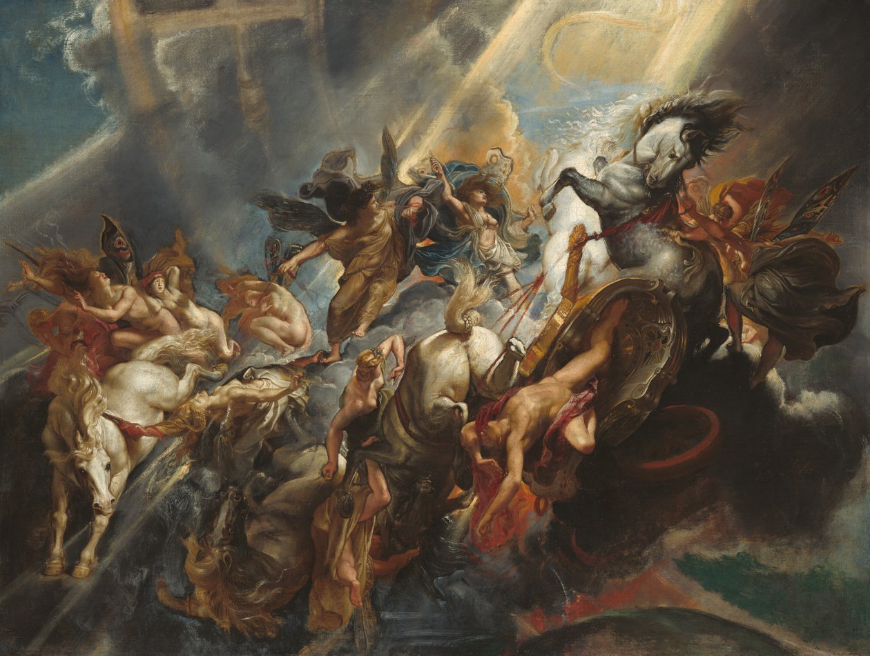 Der Sturz des Phaeton von Peter Paul Rubens