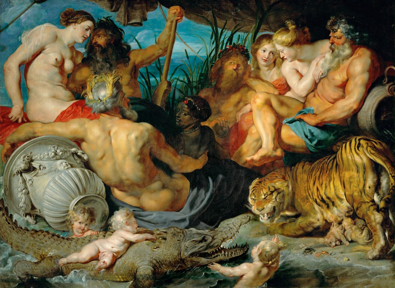 Die vier Kontinente, um 1615 von Peter Paul Rubens