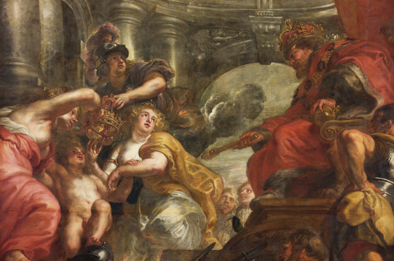 Die Rubens-Decke, Bankettsaal, Whitehall, ca. 1629-34 von Peter Paul Rubens