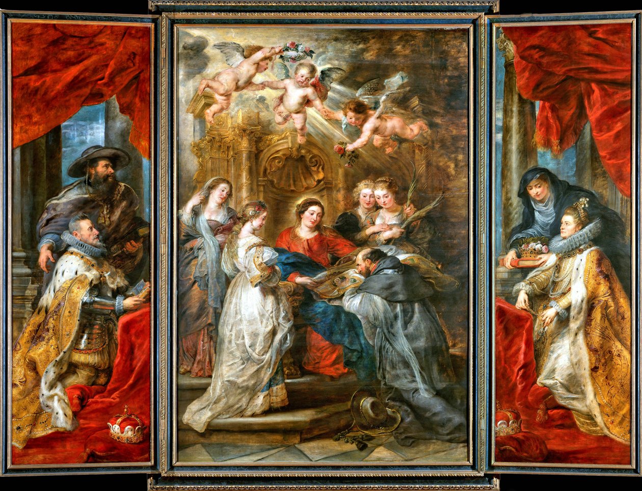 Das Triptychon des Heiligen Ildefonso von Peter Paul Rubens