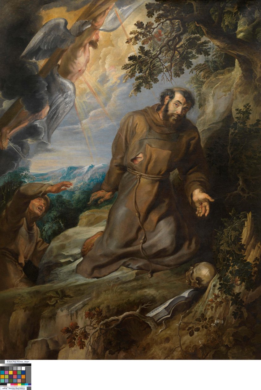 Die Stigmatisation des Heiligen Franziskus von Assisi von Peter Paul Rubens