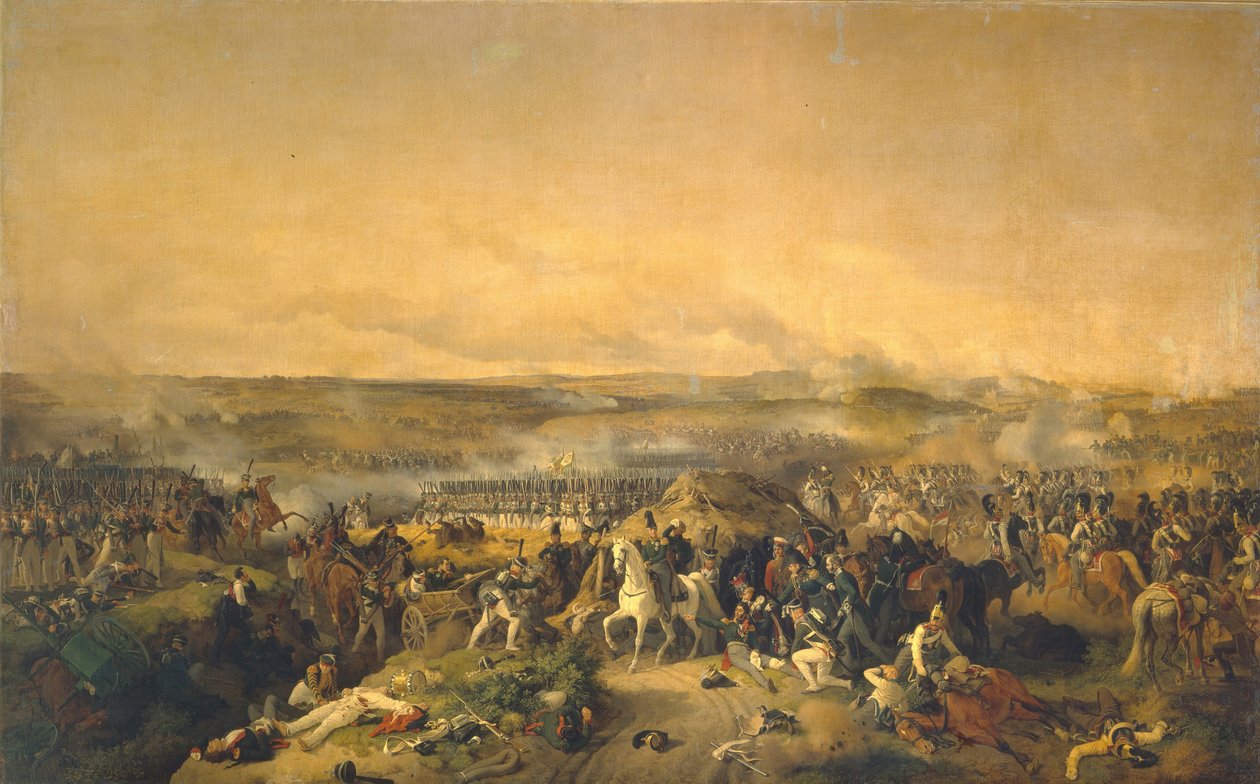 Die Schlacht von Borodino am 26. August 1812 von Peter von Hess