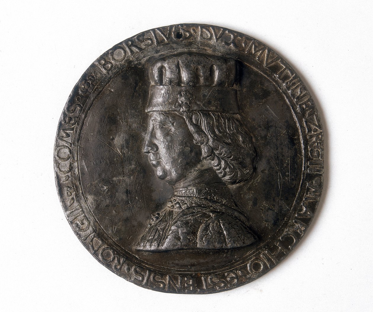 Medaille mit Borso d